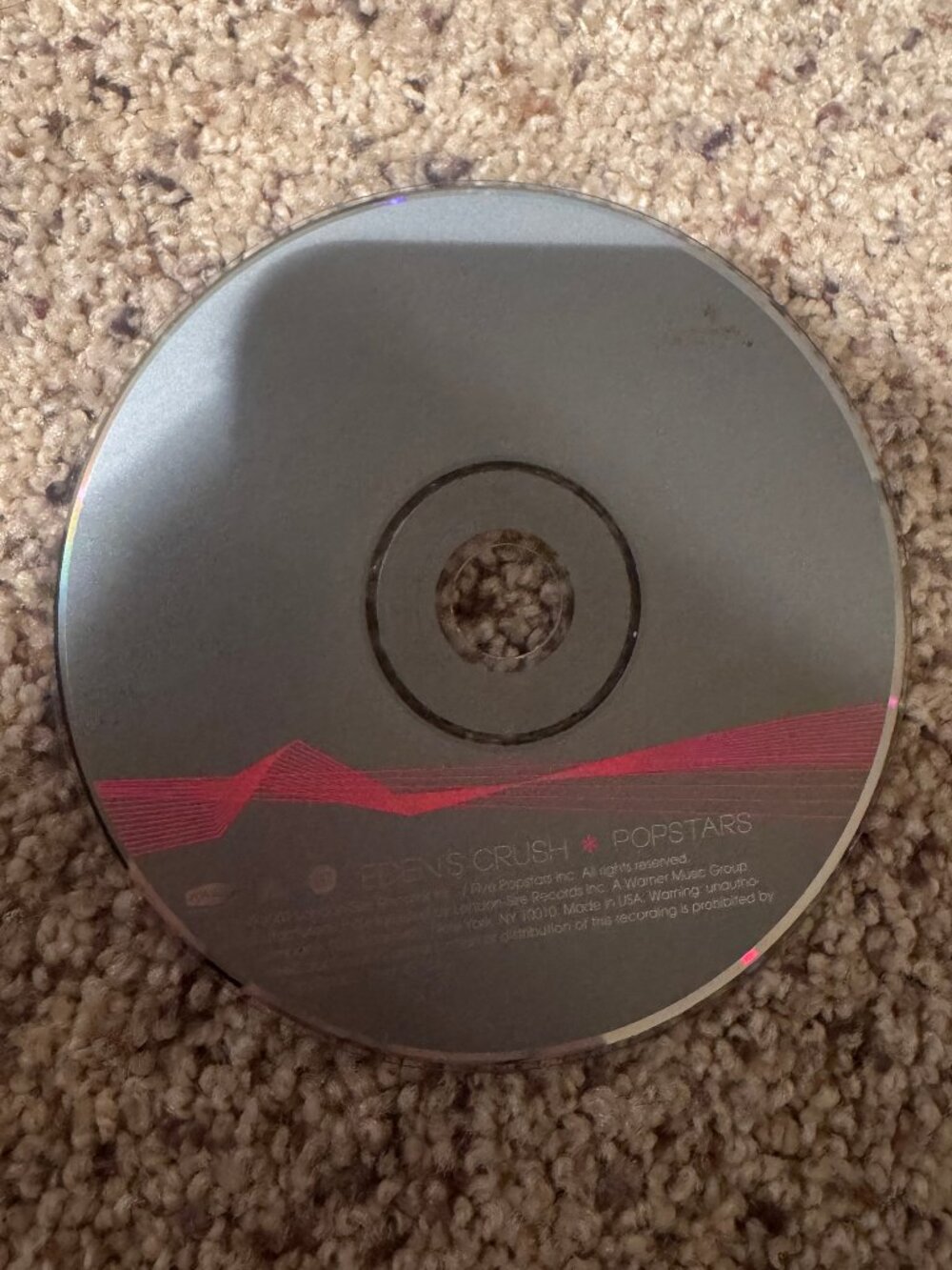 Eden’s Crush Popstars 2001 CD Full Album Tested Y2K Reality TV Pop Disc Only